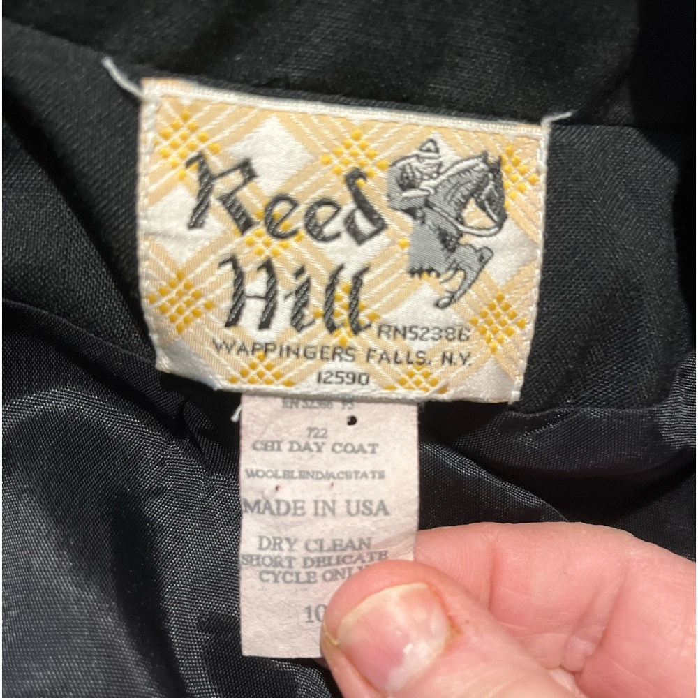 Reed Hill Saddle Seat riding coat